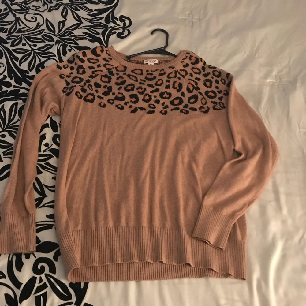 Leopard print Sweater